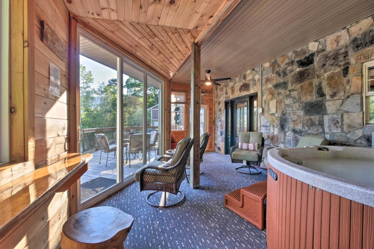 Tenn River Cabin With Hot Tub - 10 Mi To Чаттануга Экстерьер фото